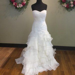 JASMINE BRIDAL - FLOWING A LINE, SIZE 10